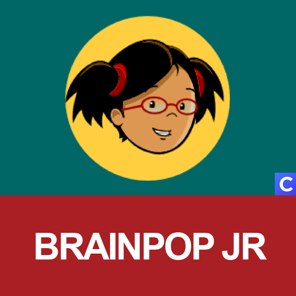BrainPop Jr image of girl in pigtails