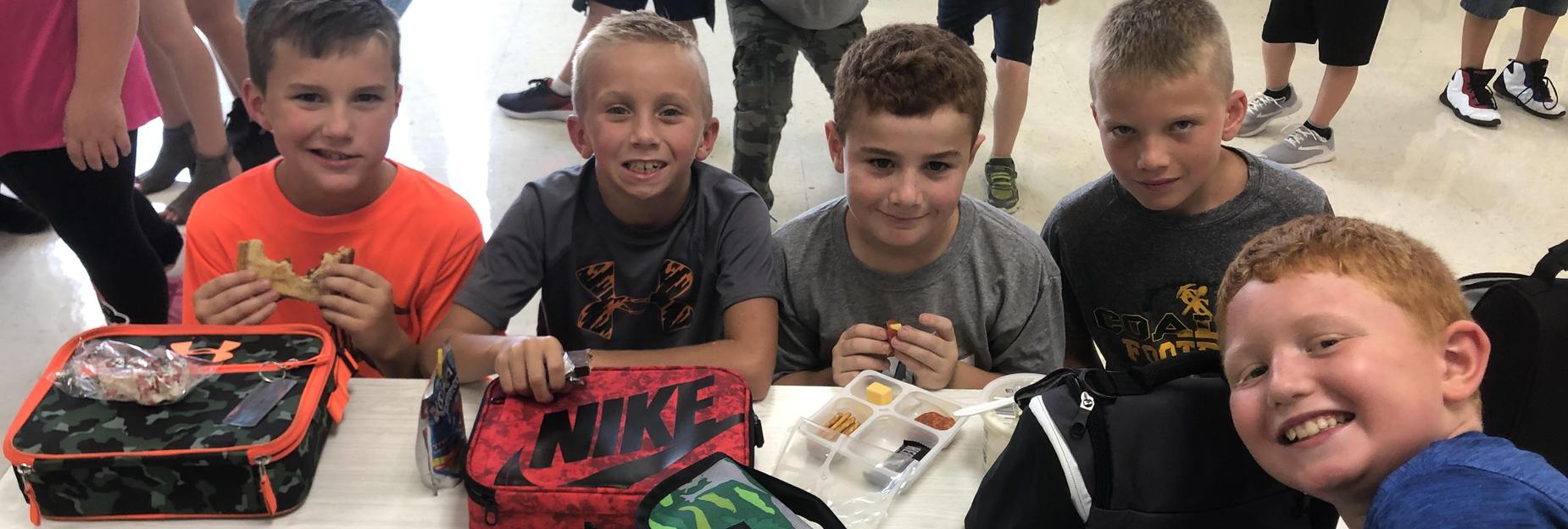Lunch is awesome at CCIS