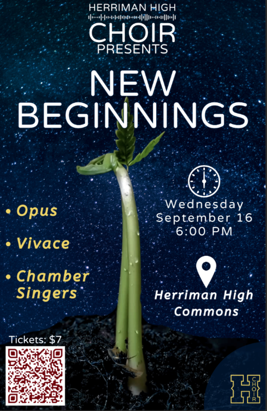 Herriman High Choir Concert on September 16, 2026