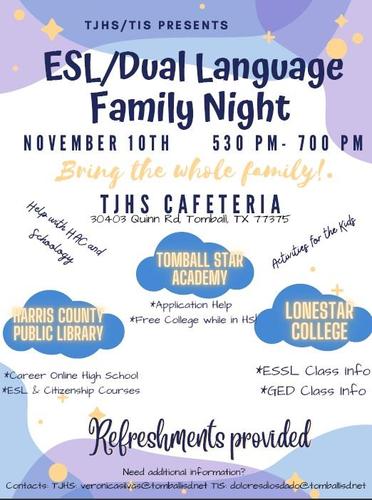 ESL/ Dual Language Family Night