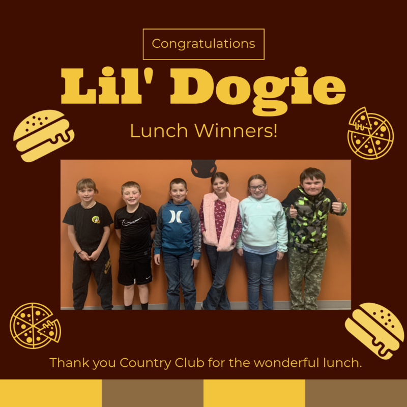 Lil Dogie Winners
