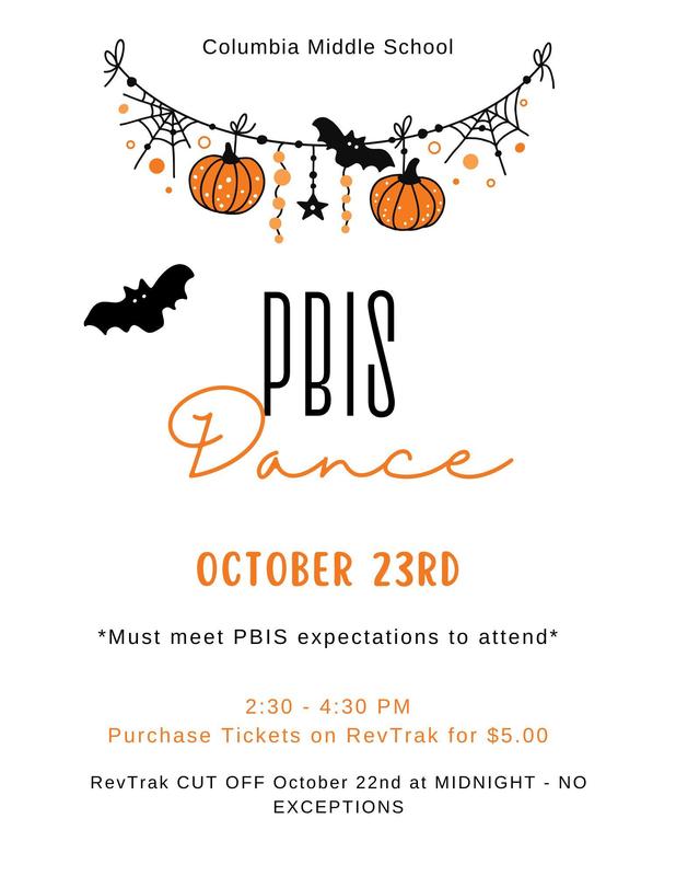 PBIS Dance - October 23rd