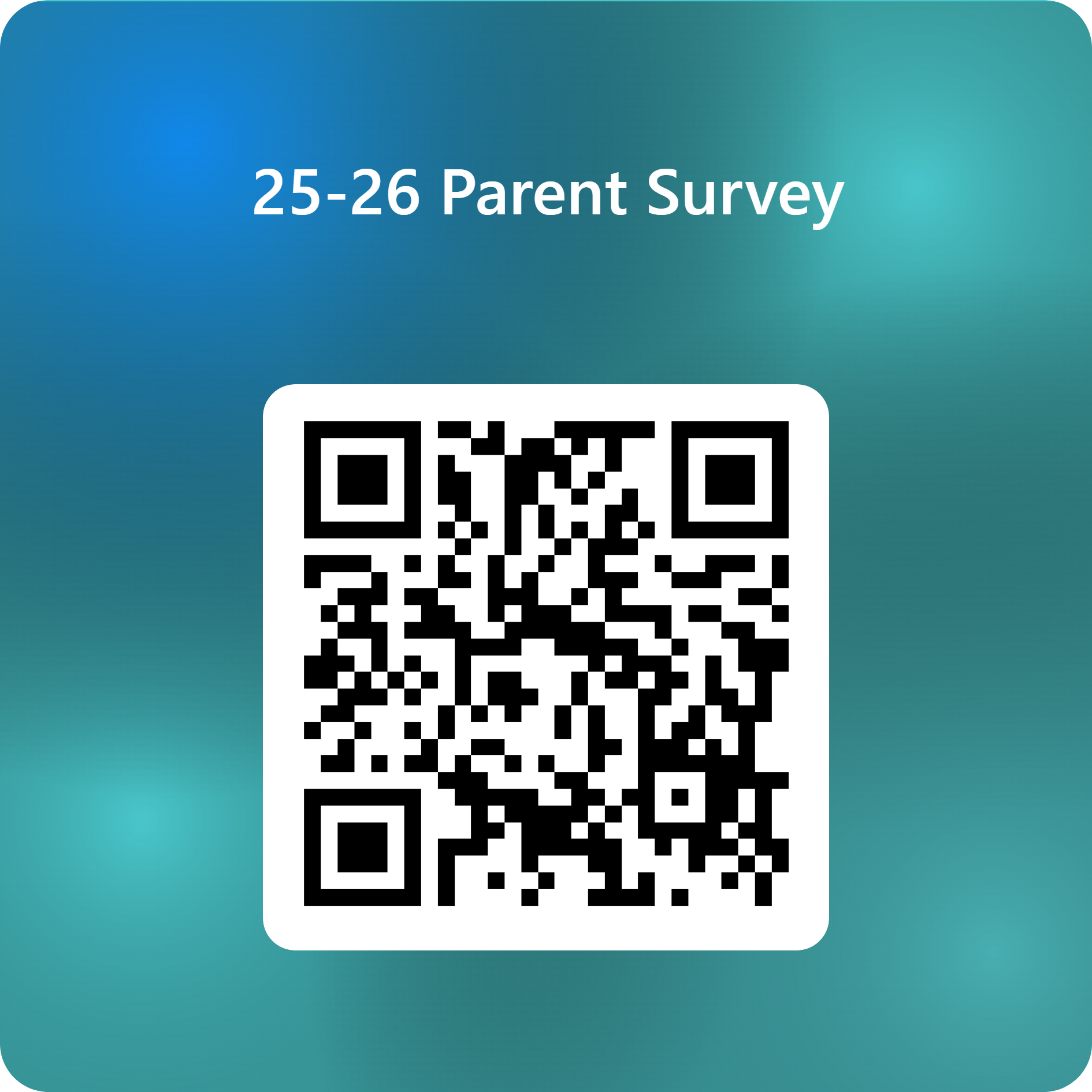 25-26 Parent Survey