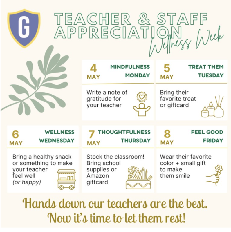 Save the Date: Teacher Appreciation Week Activities Coming Soon