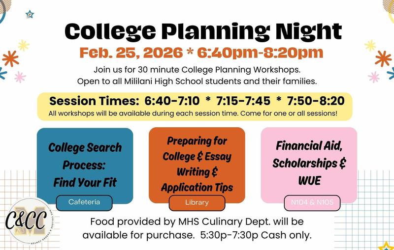 College Planning Night Information
