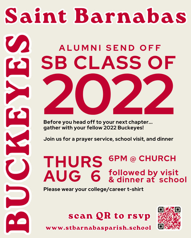 Class of 2022 Alumni Send Off - Aug 6 Featured Photo