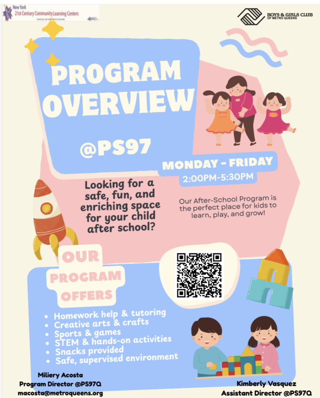 Applying for boys and girls after-school program