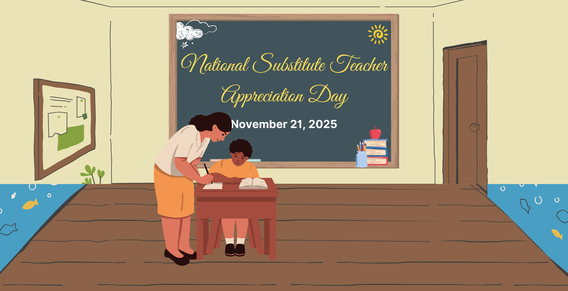 National Substitute Teacher Appreciation Day 11/21/25