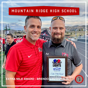 BRENDON MCDONALD HONORED WITH RC WILLEY EXTRA MILE AWARD