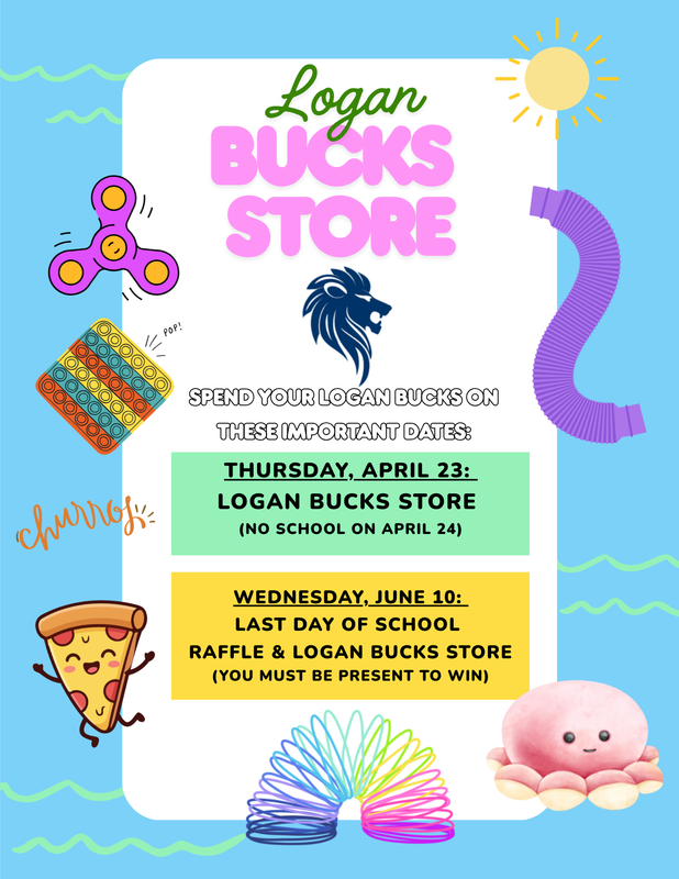 Importand Dates: Logan Bucks Store