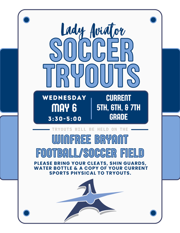 girls soccer tryouts may 6