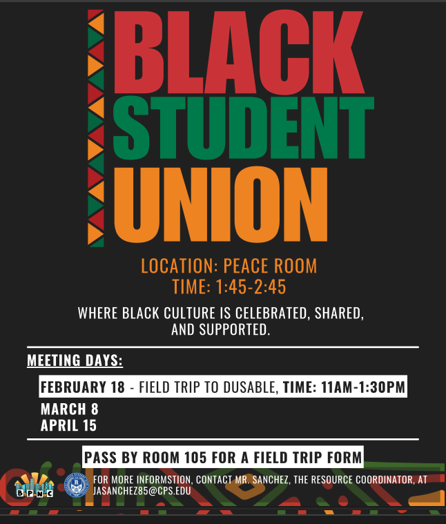 Join Black Student Union!/¡Únete a la Unión de Estudiantes Negros! Featured Photo
