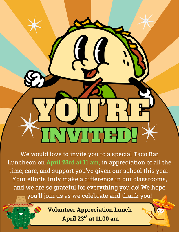 Volunteer Appreciation Lunch