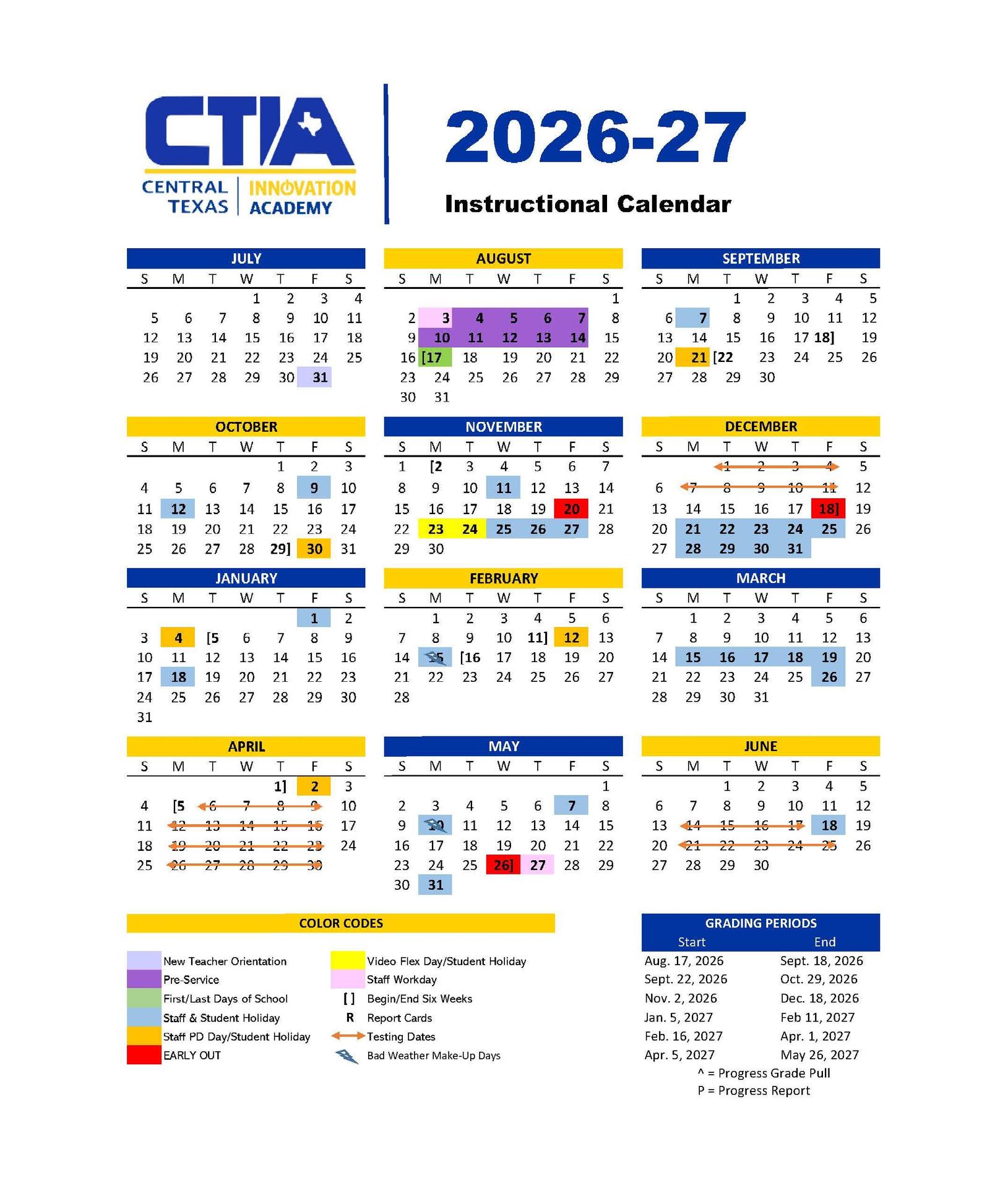  Calendar image - all dates listed above