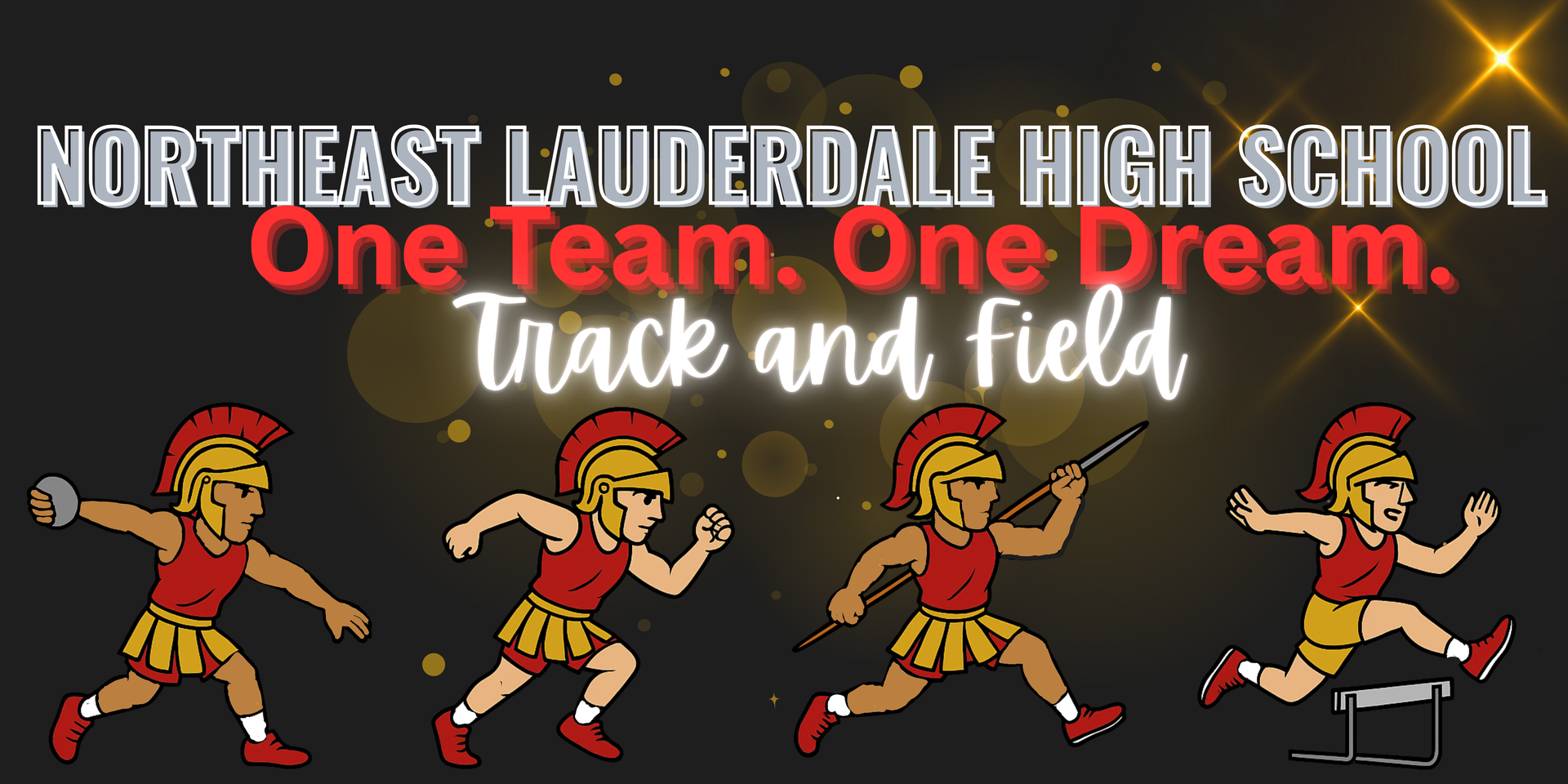Track and Field Banner