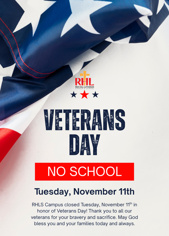 No School - Veteran's Day