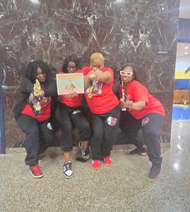 Staff members who supported the prancing panthers