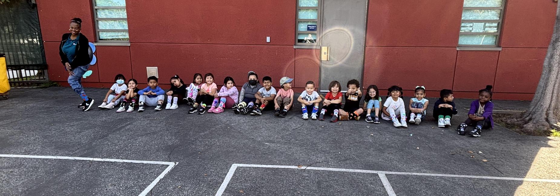 1st recess crazy sock day