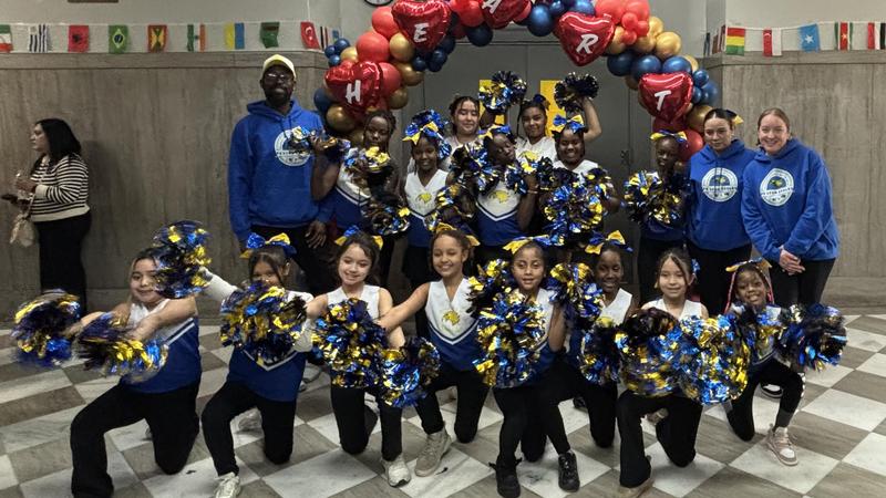 Cheer Expo 2026 cheer quad from PS171Q with coaches