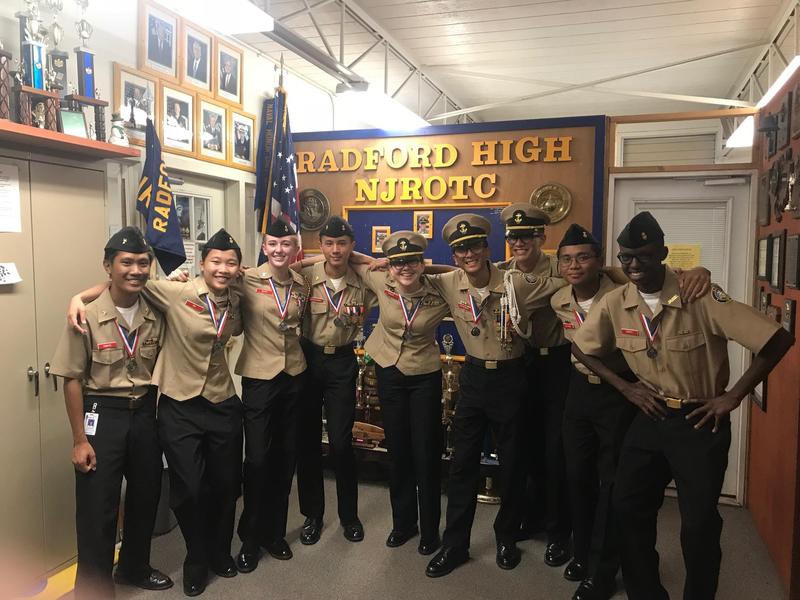 Radford NJROTC Color Guard and Armed Drill Teams Win!! Featured Photo