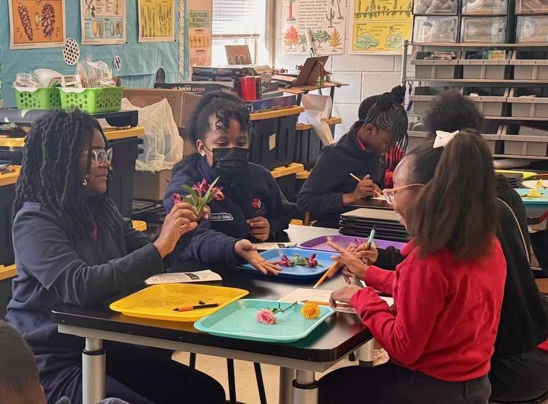 Atlanta Botanical Garden Brings Hands-On Science Learning Experience to TMSA Fifth Graders