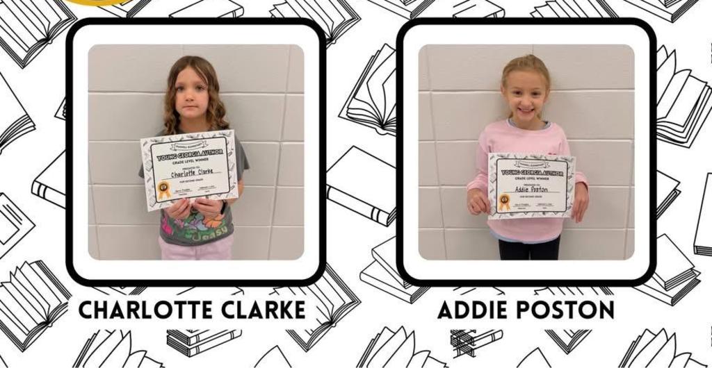 2nd Grade Young GA Author Winners