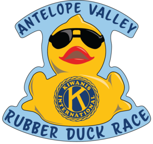 Annual AV Duck Race Kiwanis logo duck