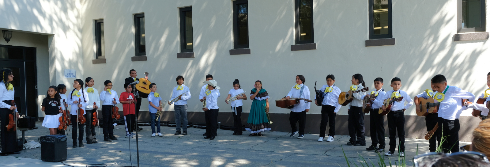 student photos performing folklorico