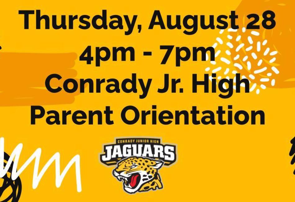Conrady Parent Orientation - August 28