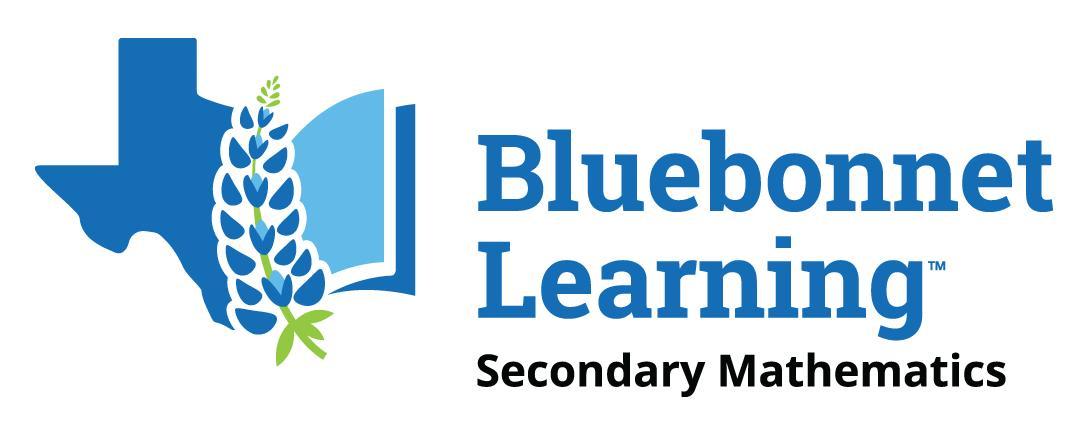 Bluebonnet Secondary Math