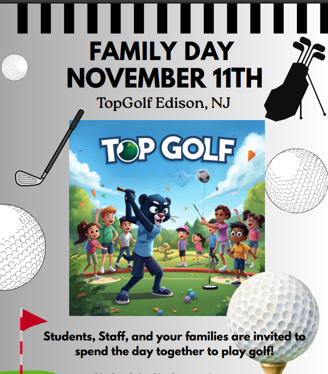 Family day at Top Golf