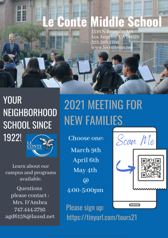 2021 Meeting for NEW Families Featured Photo