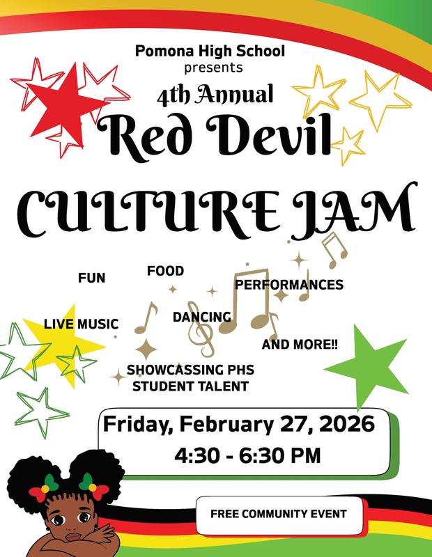 PHS Culture Jam 2.27.26 at school site