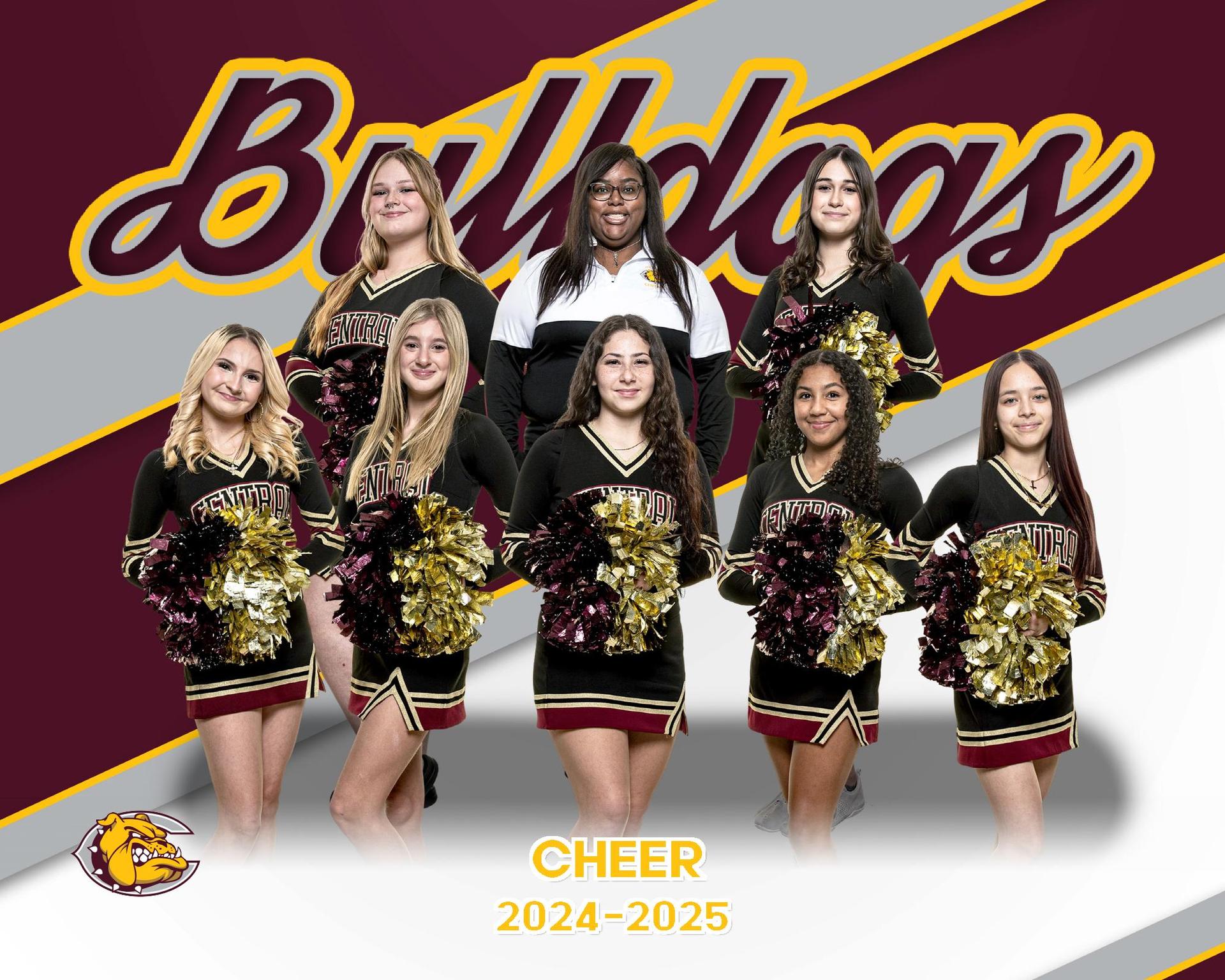 24-25 Cheer Team photo