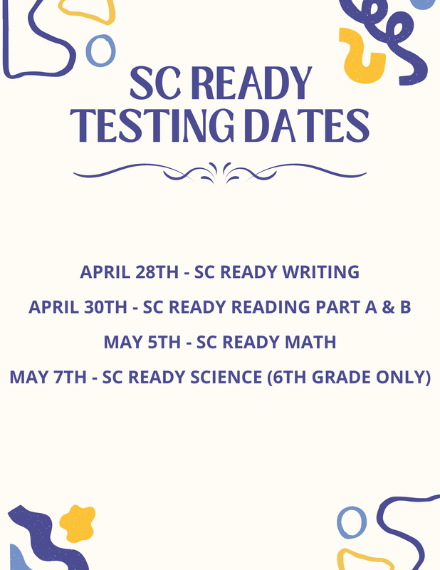 SC Ready Test Dates