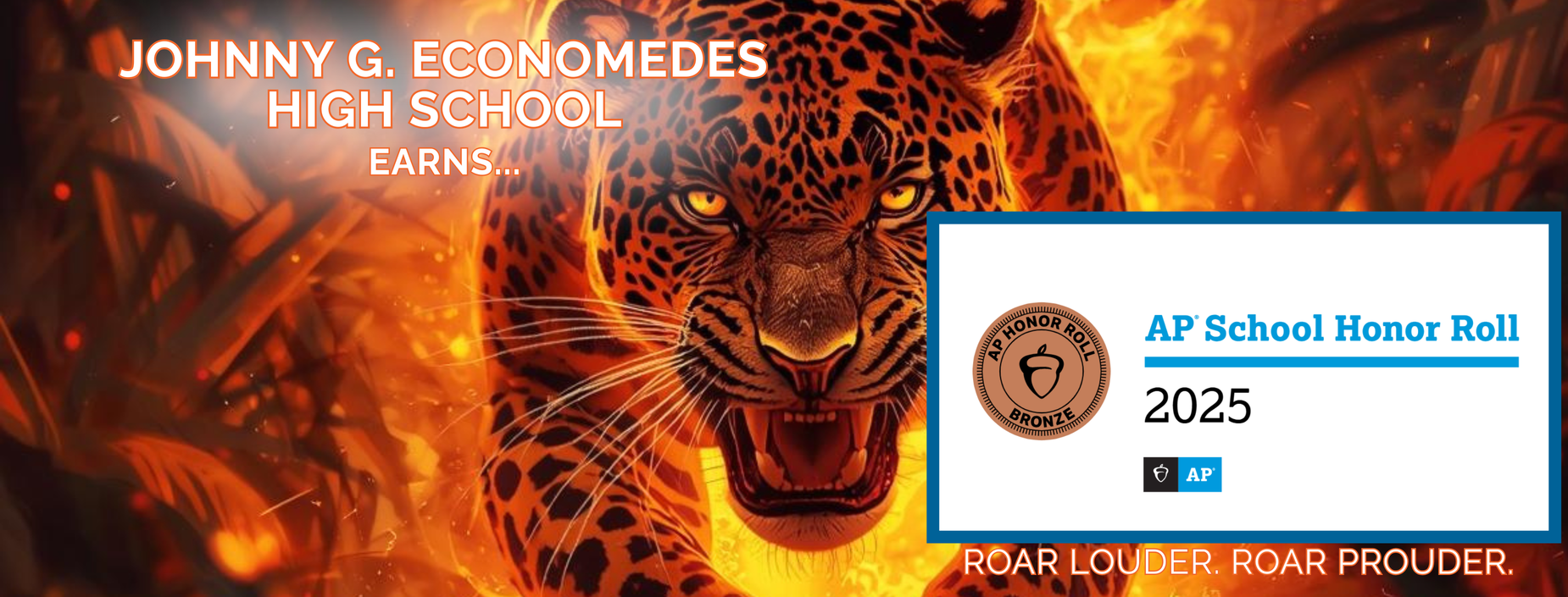 JEHS Earns AP School Honor Roll - 2025.