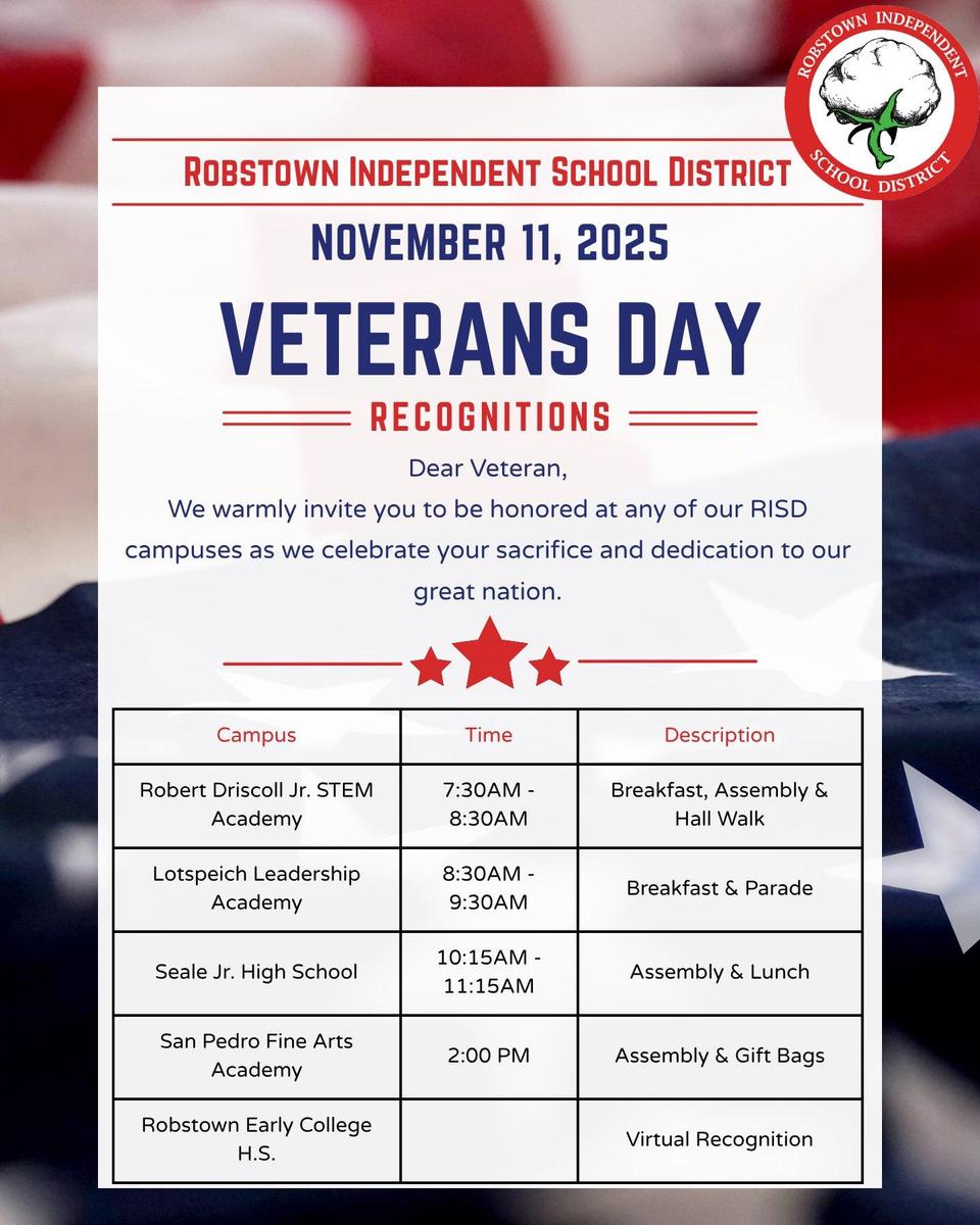 Veteran's Day breakfast November 11