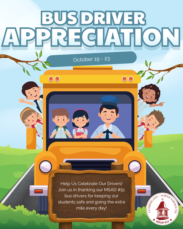 bus driver appreciation week flyer