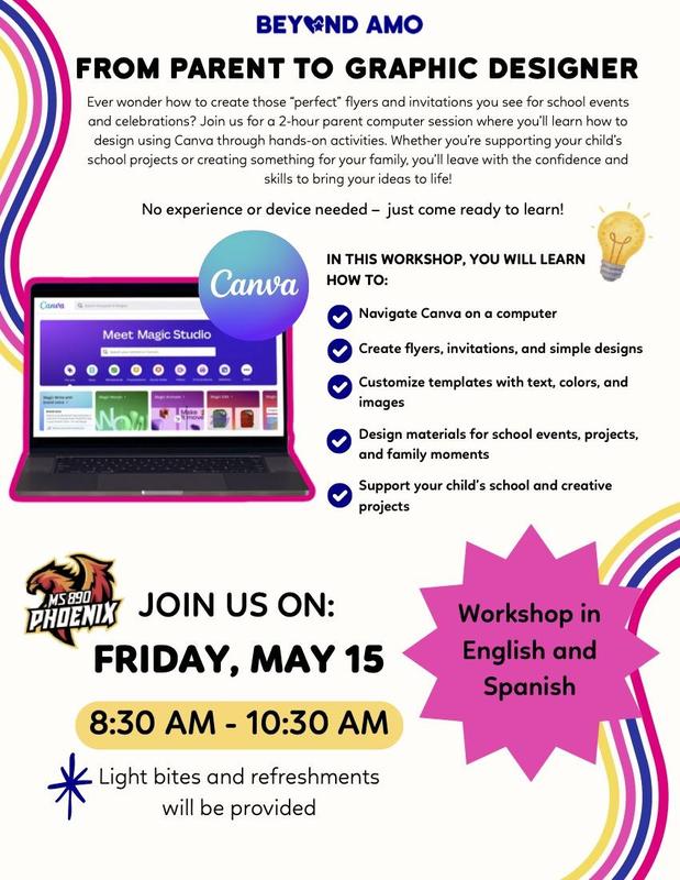 description of canva workshop for parents english translation