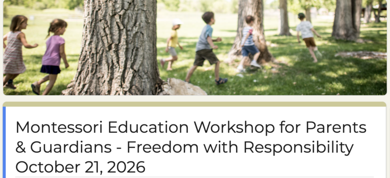 Freedom with Responsibility Workshop