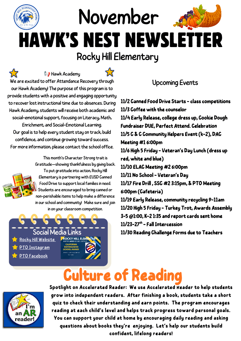 November Newsletter