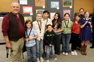 Goodwin Frazier Elementary Winter Art Show Jan. 13