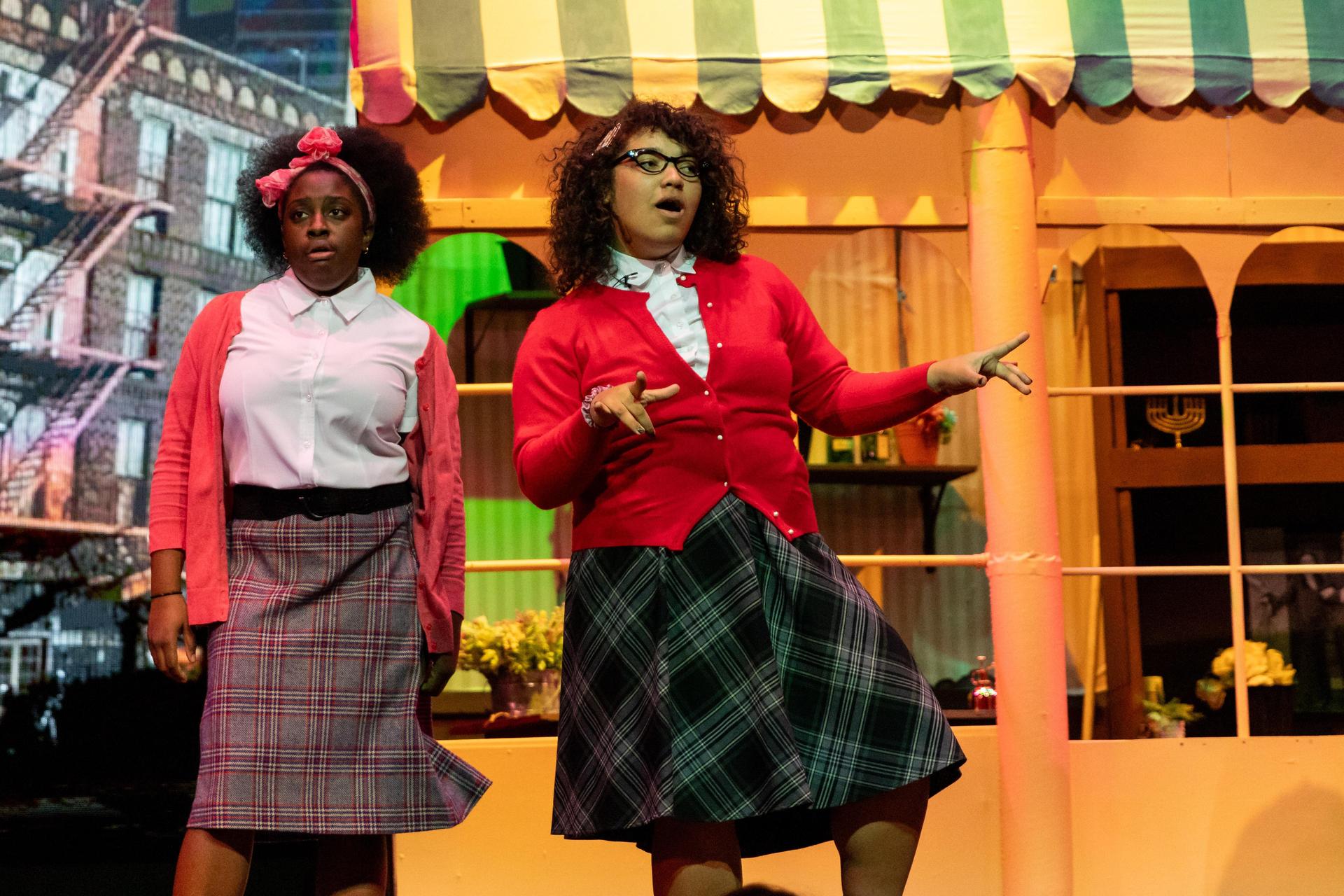 A scene from Little Shop of Horrors