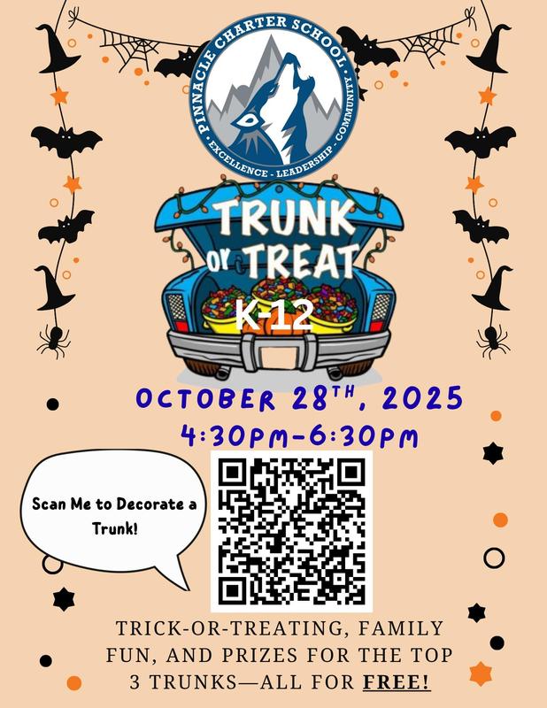 Trunk or Treat Flyer English