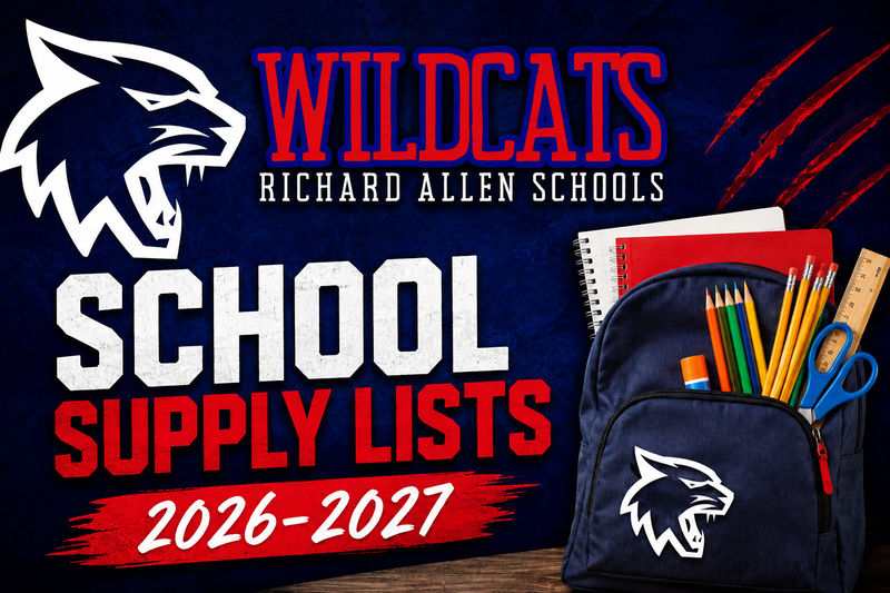 School Supply Lists 2026-2027