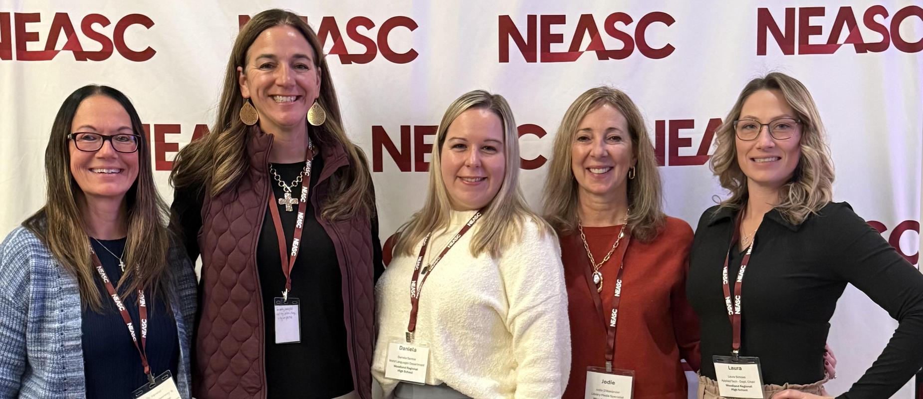 R16 staff at NEASC Conference in Boston