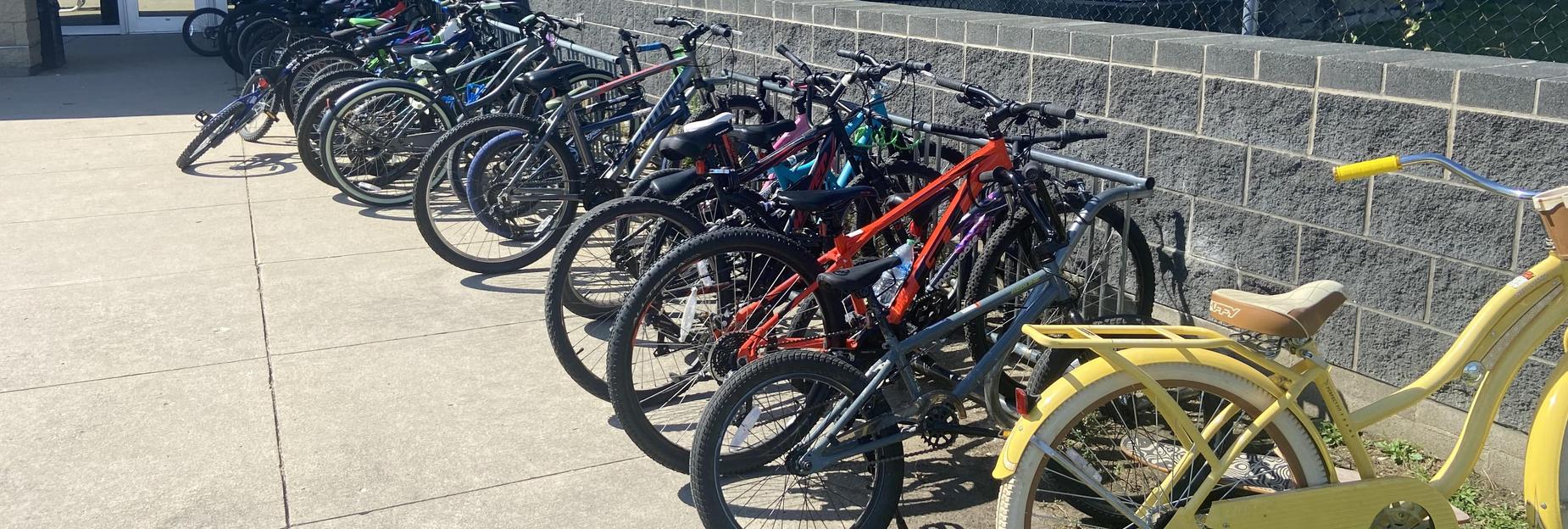 Biking to school