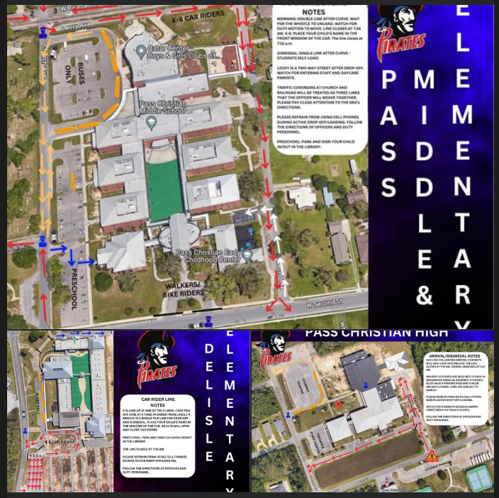 omorrow is the big day! Below you will find each school’s traffic pattern. #meamsmorehere