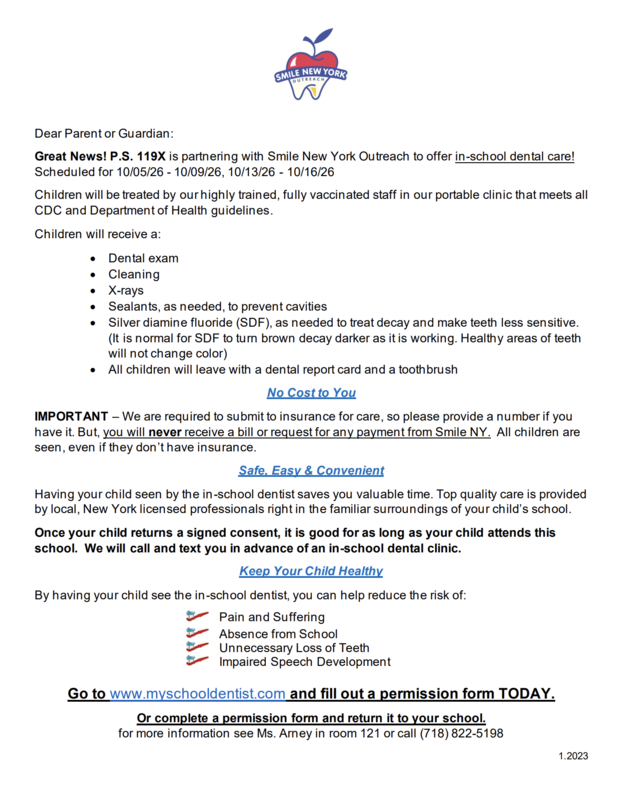 Dental Flyer October 2026