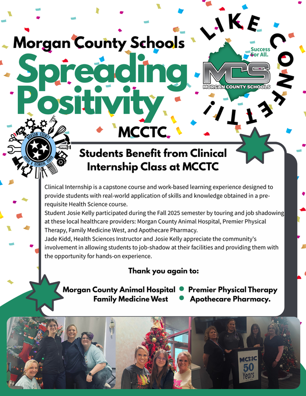 MCCTC Positivity Spotlight